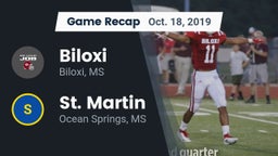 Recap: Biloxi  vs. St. Martin  2019