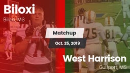 Matchup: Biloxi vs. West Harrison  2019