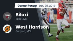 Recap: Biloxi  vs. West Harrison  2019