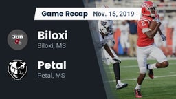 Recap: Biloxi  vs. Petal  2019