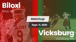 Matchup: Biloxi vs. Vicksburg  2020