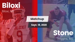 Matchup: Biloxi vs. Stone  2020