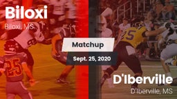 Matchup: Biloxi vs. D'Iberville  2020