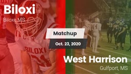 Matchup: Biloxi vs. West Harrison  2020
