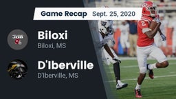 Recap: Biloxi  vs. D'Iberville  2020