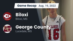 Recap: Biloxi  vs. George County  2022