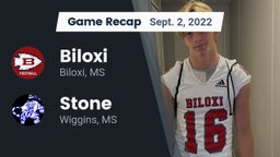 Recap: Biloxi  vs. Stone  2022