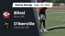 Recap: Biloxi  vs. D'Iberville  2022