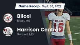 Recap: Biloxi  vs. Harrison Central  2022