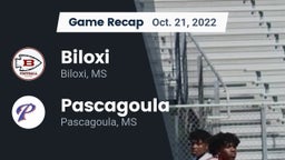 Recap: Biloxi  vs. Pascagoula  2022