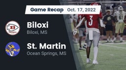 Recap: Biloxi  vs. St. Martin  2022