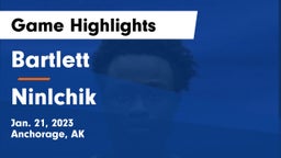 Bartlett  vs Ninlchik Game Highlights - Jan. 21, 2023