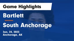 Bartlett  vs South Anchorage  Game Highlights - Jan. 24, 2023