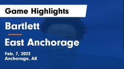 Bartlett  vs East Anchorage  Game Highlights - Feb. 7, 2023