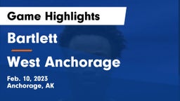Bartlett  vs West Anchorage  Game Highlights - Feb. 10, 2023