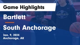 Bartlett  vs South Anchorage  Game Highlights - Jan. 9, 2024