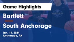 Bartlett  vs South Anchorage  Game Highlights - Jan. 11, 2024