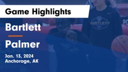 Bartlett  vs Palmer  Game Highlights - Jan. 13, 2024