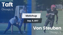 Matchup: Taft vs. Von Steuben  2017