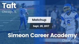 Matchup: Taft vs. Simeon Career Academy  2017