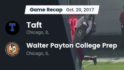 Recap: Taft  vs. Walter Payton College Prep 2017