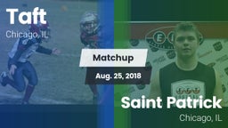 Matchup: Taft vs. Saint Patrick  2018