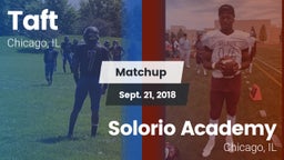 Matchup: Taft vs. Solorio Academy 2018