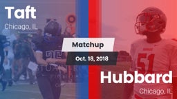 Matchup: Taft vs. Hubbard  2018