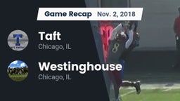 Recap: Taft  vs. Westinghouse  2018