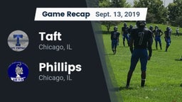 Recap: Taft  vs. Phillips  2019