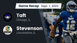 Recap: Taft  vs. Stevenson  2023