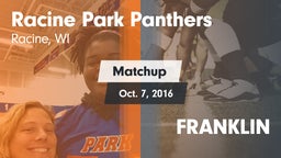 Matchup: Park vs. FRANKLIN 2016