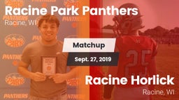 Matchup: Park vs. Racine Horlick 2019