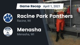 Recap: Racine Park Panthers  vs. Menasha  2021