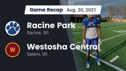 Recap: Racine Park  vs. Westosha Central  2021