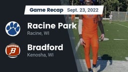 Recap: Racine Park  vs. Bradford  2022