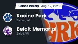 Recap: Racine Park  vs. Beloit Memorial  2023