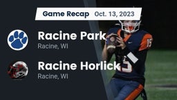 Recap: Racine Park  vs. Racine Horlick 2023