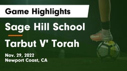Sage Hill School vs Tarbut V' Torah Game Highlights - Nov. 29, 2022