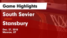 South Sevier  vs Stansbury  Game Highlights - Dec. 27, 2018