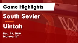 South Sevier  vs Uintah  Game Highlights - Dec. 28, 2018