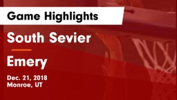 South Sevier  vs Emery Game Highlights - Dec. 21, 2018