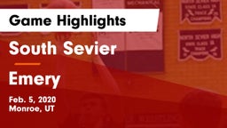 South Sevier  vs Emery  Game Highlights - Feb. 5, 2020