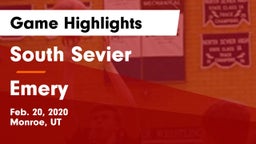 South Sevier  vs Emery  Game Highlights - Feb. 20, 2020