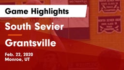 South Sevier  vs Grantsville  Game Highlights - Feb. 22, 2020