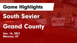 South Sevier  vs Grand County  Game Highlights - Jan. 16, 2021