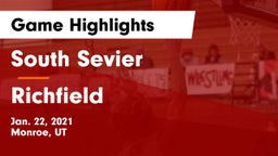 South Sevier  vs Richfield  Game Highlights - Jan. 22, 2021