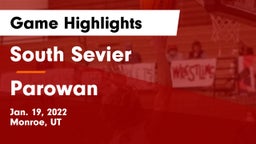 South Sevier  vs Parowan  Game Highlights - Jan. 19, 2022