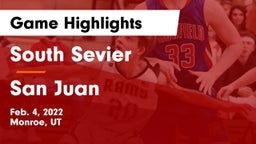 South Sevier  vs San Juan  Game Highlights - Feb. 4, 2022