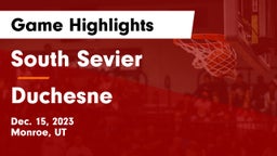 South Sevier  vs Duchesne Game Highlights - Dec. 15, 2023